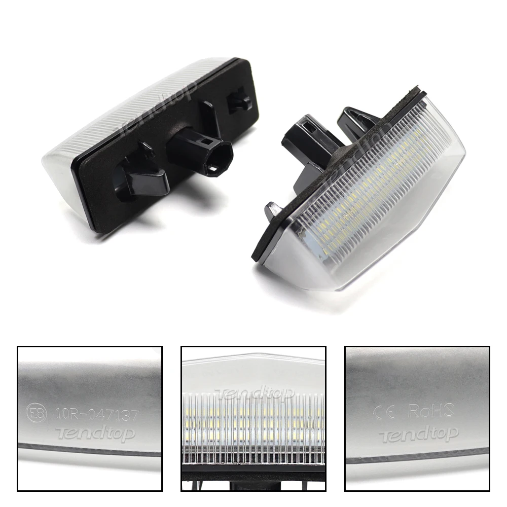 2 шт. белая фотолампа для Toyota Prius XW20 XW30 Plus/V Venza Matrix RAV4 Lexus CT200h Scion