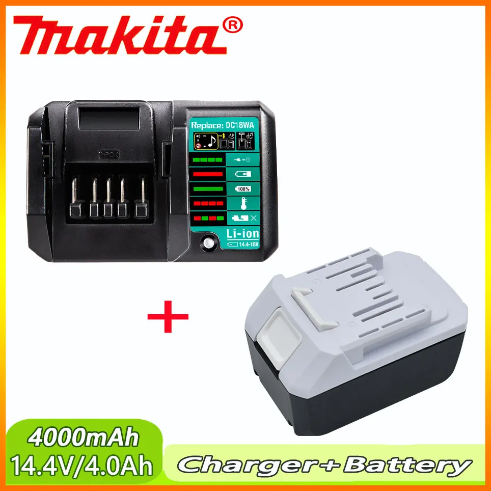 

Оригинальный литий-ионный аккумулятор Makita 14,4 В Ач для Makita Mak BL1413G BL1460G DC18WA DMR106 UH480D UH520D UM165D UR140D