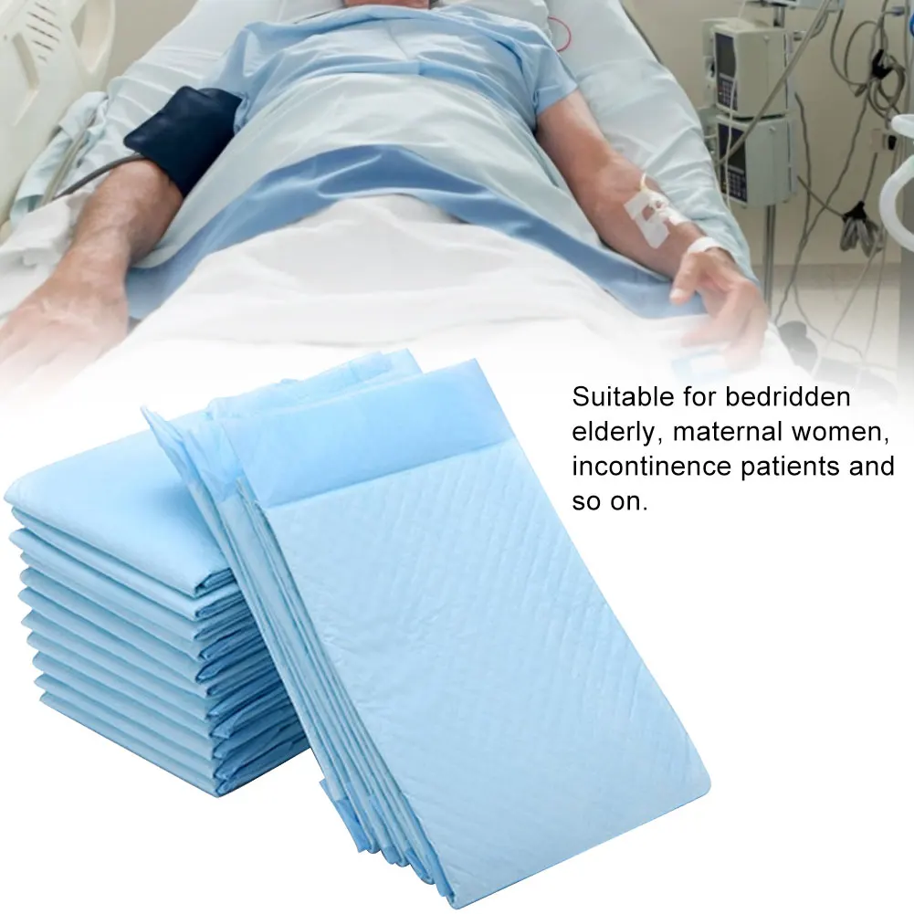 

30Pcs Disposable Bed Under Pad Urine Mat For Adult Elderly Maternal Women Incontinence Patients 60x60cm/23.6x23.6in Nursing pad