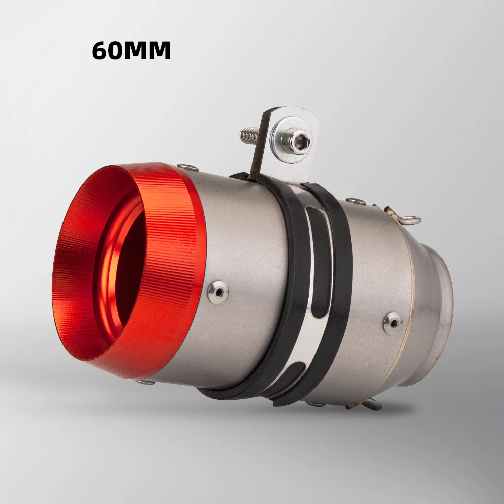 

Вход 51 мм/60 мм универсальный глушитель из углеродного волокна выхлопная труба Хвостовая труба оранжевый наконечник для duke200 390 790adv S1000RR R1