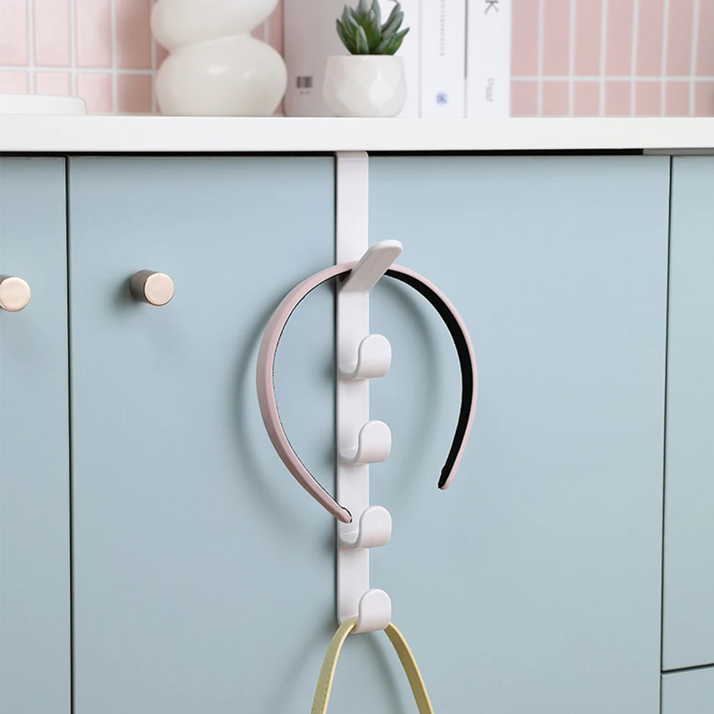 

Long Row Hook Widened Easy Storage No Damage To Clothes No Hole Installation Orderly Storage Round Head Design