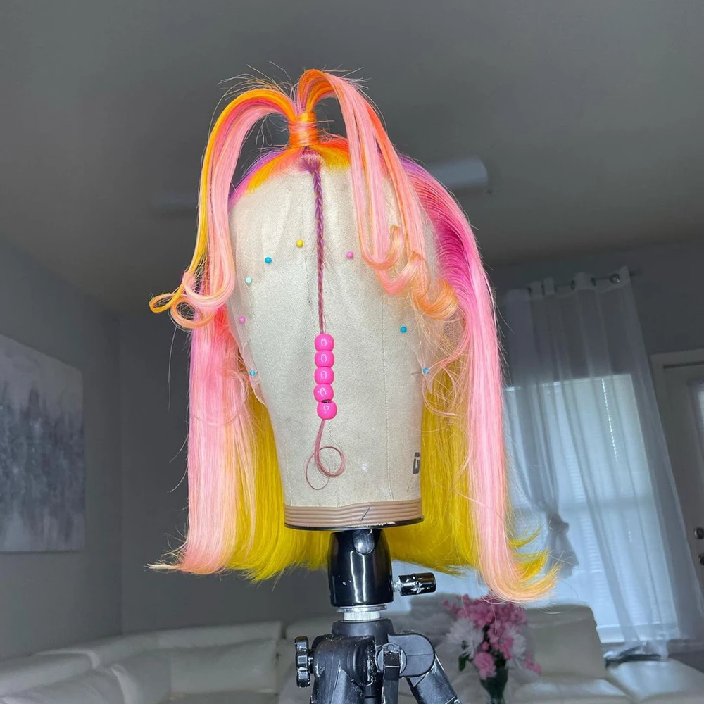 

Wholesale Remy Virgin Lace Frontal Human Hair Wig With Baby Hair Custom HD Lace Front Human Hair Wigs Pre Plucked For Women
