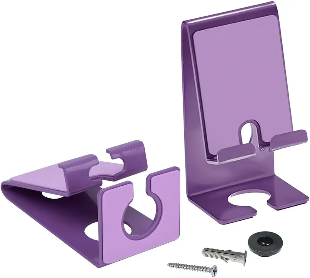 

Beautiful Purple Cell Phone Holder - Comfortably and Securely Holds Your Phone in Place. suporte celular carro
