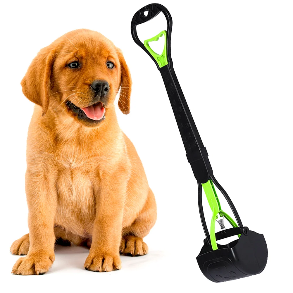 

70cm Portable Plastic Sawtooth Small Pet Poop Pickup Clip Pooper Scooper Pet Dogs Puppy Cat Waste Picker Indoor Outdoor