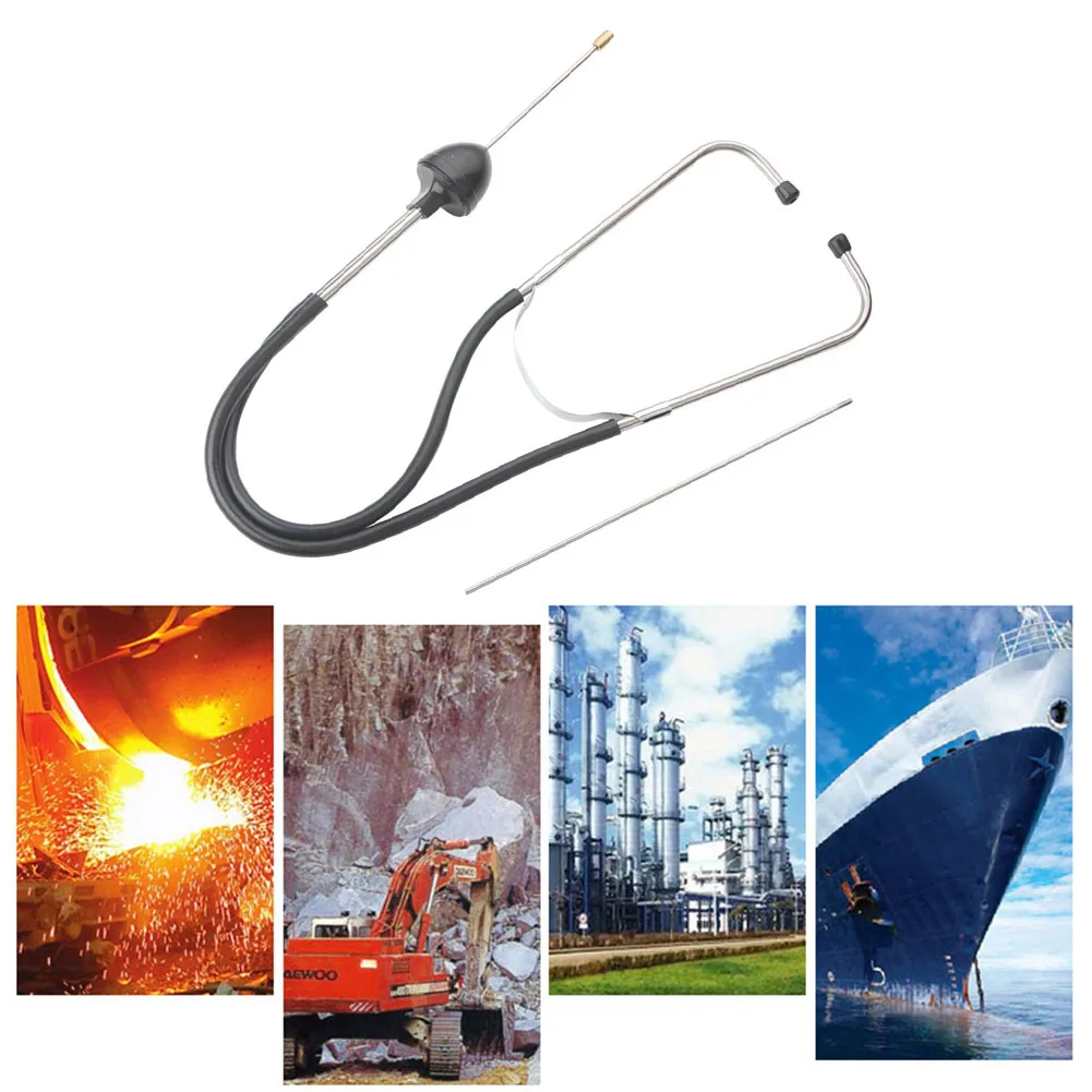 

Universal Auto Stethoscope Car Engine Block Abnormal Sound Diagnostic Device Mechanics Cylinder Automotive Hearing Tools
