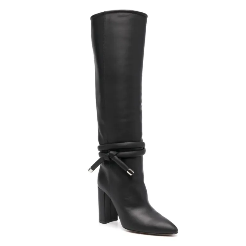 

Spring and Autumn New Women's Boots Luxury Fashion High Heel Boots European and American Fashion British Knight Boots Long Boots