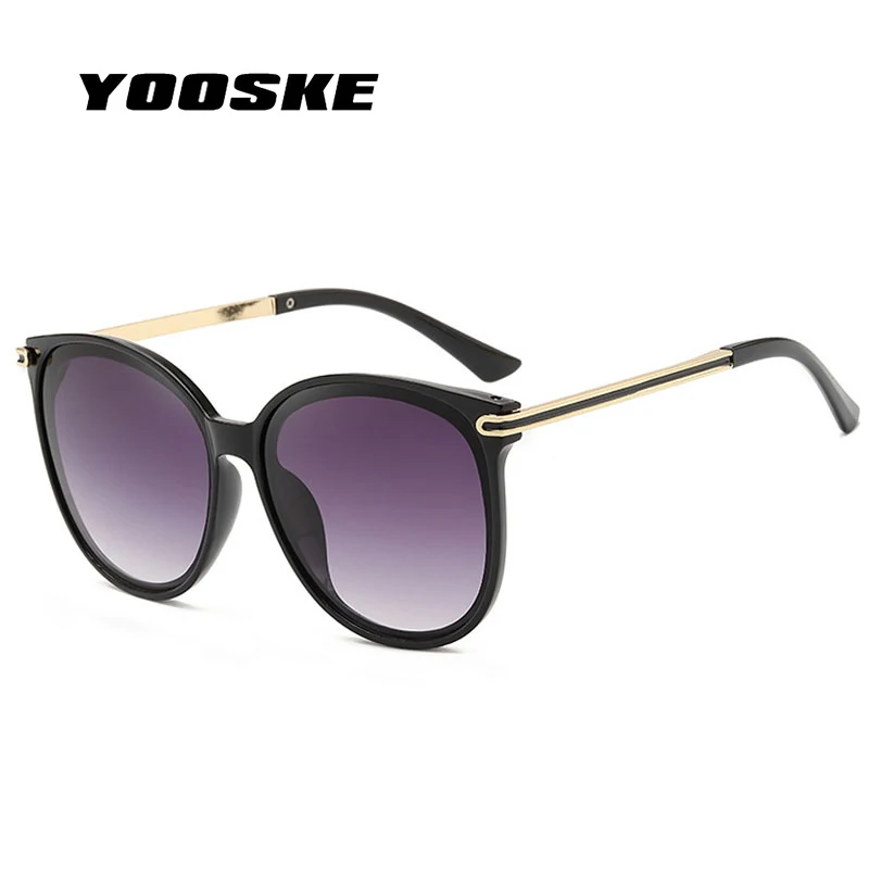 

YOOSKE Retro Men Round Sunglasses Vintage UV400 Pink Frame Women 2023 Anti Glare Brand Designer Summer Eyeglasses shade