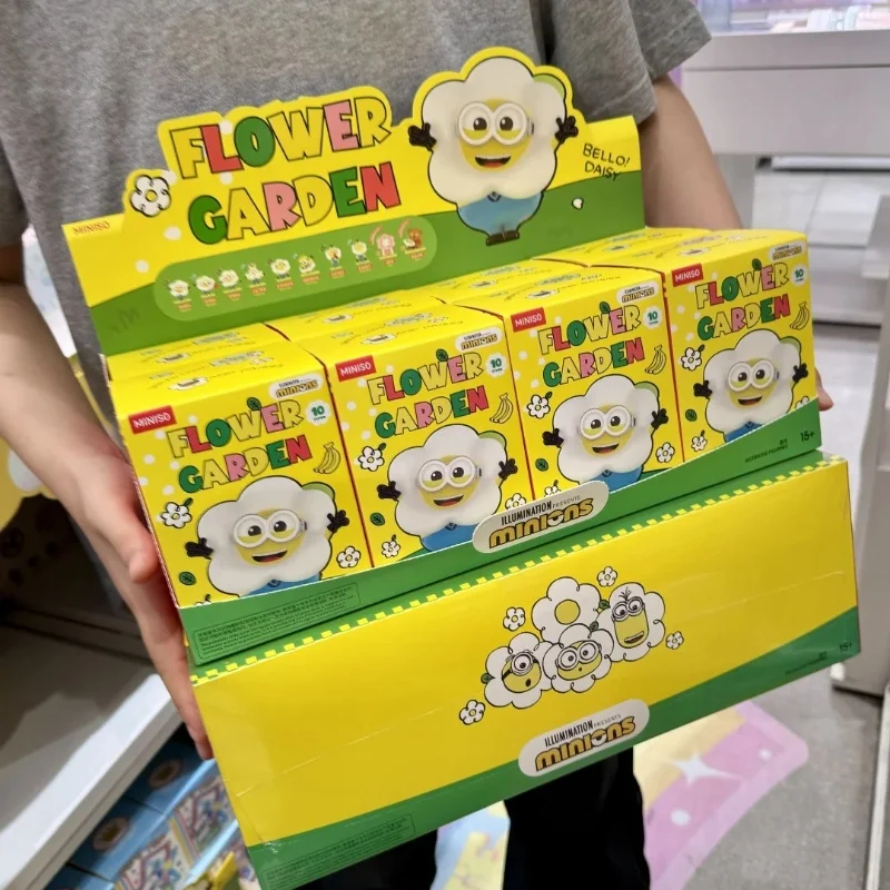 Аниме Kawaii слепая коробка Минозо Миньоны Цветочный парк Серия Подарок-сюрприз