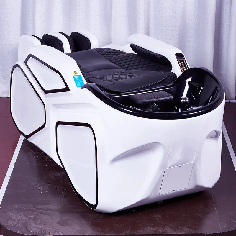 Интеллектуальная электрическая массажная кровать для шампуня парикмахерская