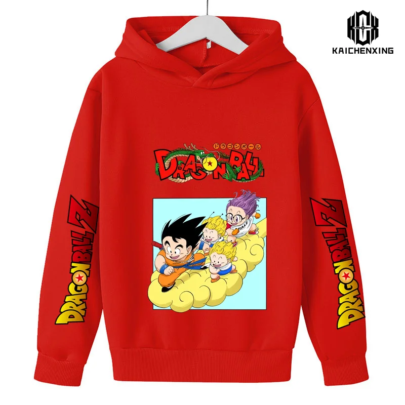 

2023 The Latest Japanese Anime Goku Printed Children's Hoodie Sweatshirt Hoodie Women's Hoodie Men's and Women's Children's Tops