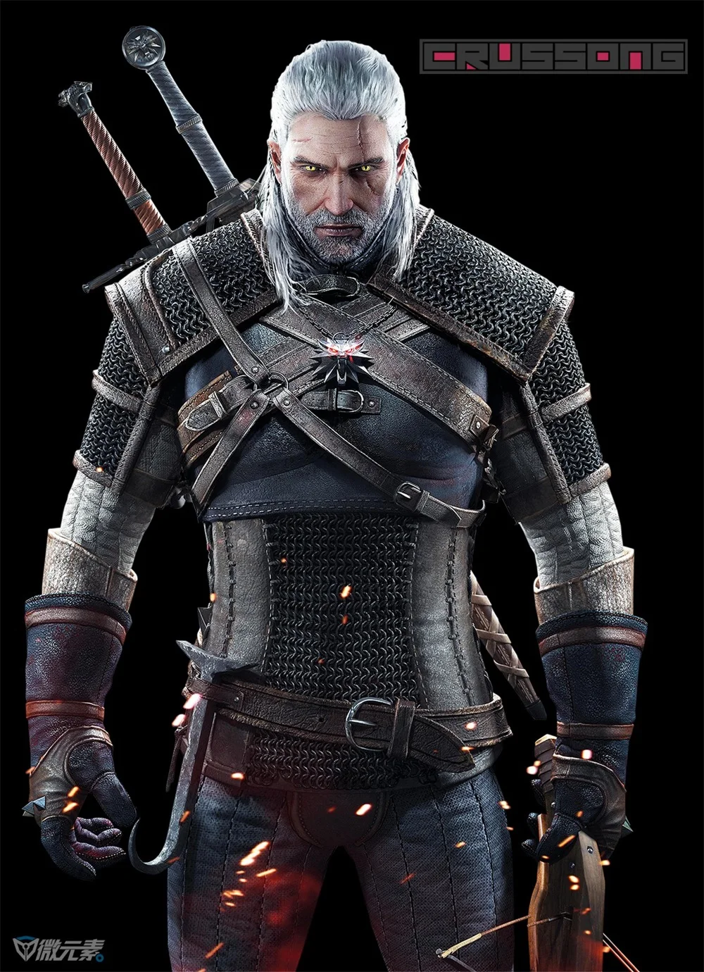 Geralt face retexture face from the witcher 3 фото 58