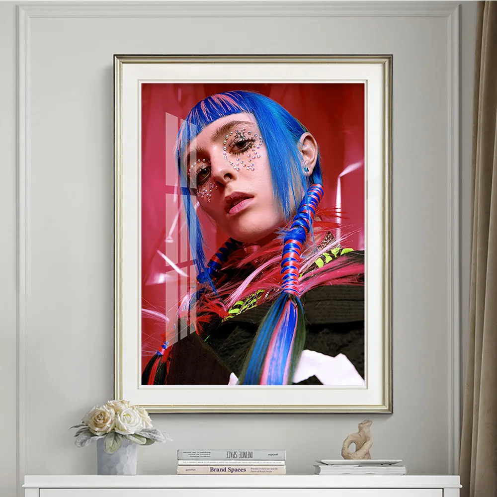 Настенные постеры и принты Ashnikko Rapper Music Star Картина на холсте Rap Singer декоративное