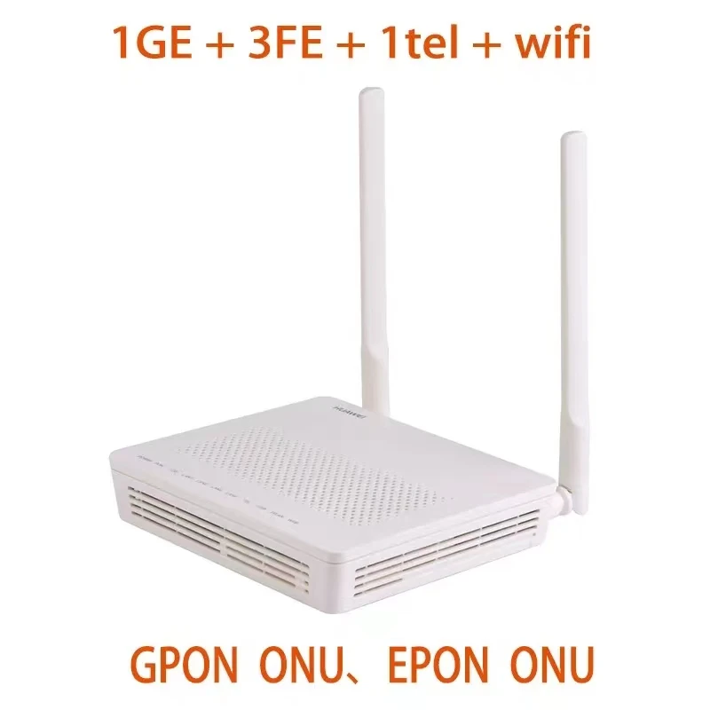 

Новый оригинальный неизолированный металлический адаптер EG8141A5 1GE + 3FE + 1tel + Wifi Gpon ONU EPON ONT HS8145C