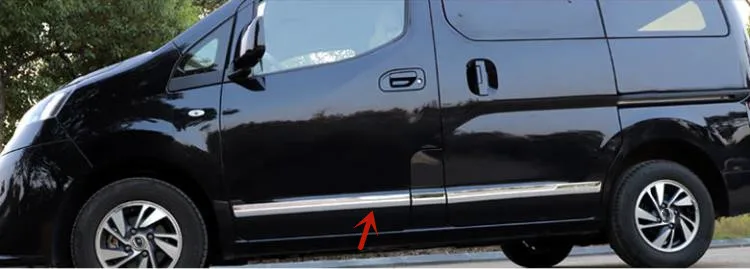 

Хромированный корпус из АБС-пластика для Nissan NV200 2010-2018, отделка, отделка, панели, защита от царапин, украшение, автомобильные аксессуары