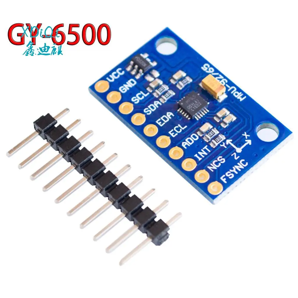 

GY-6500 MPU-6500 6DOF six-axis accelerometer 6-axis attitude gyro sensor module SPI Interface MPU6500