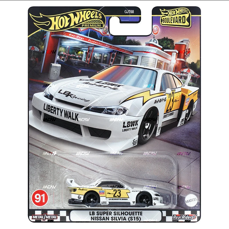 Лидер продаж 1/64 бульвар LB супер силуэт Nissan Silvia (S15) коллекционная металлическая