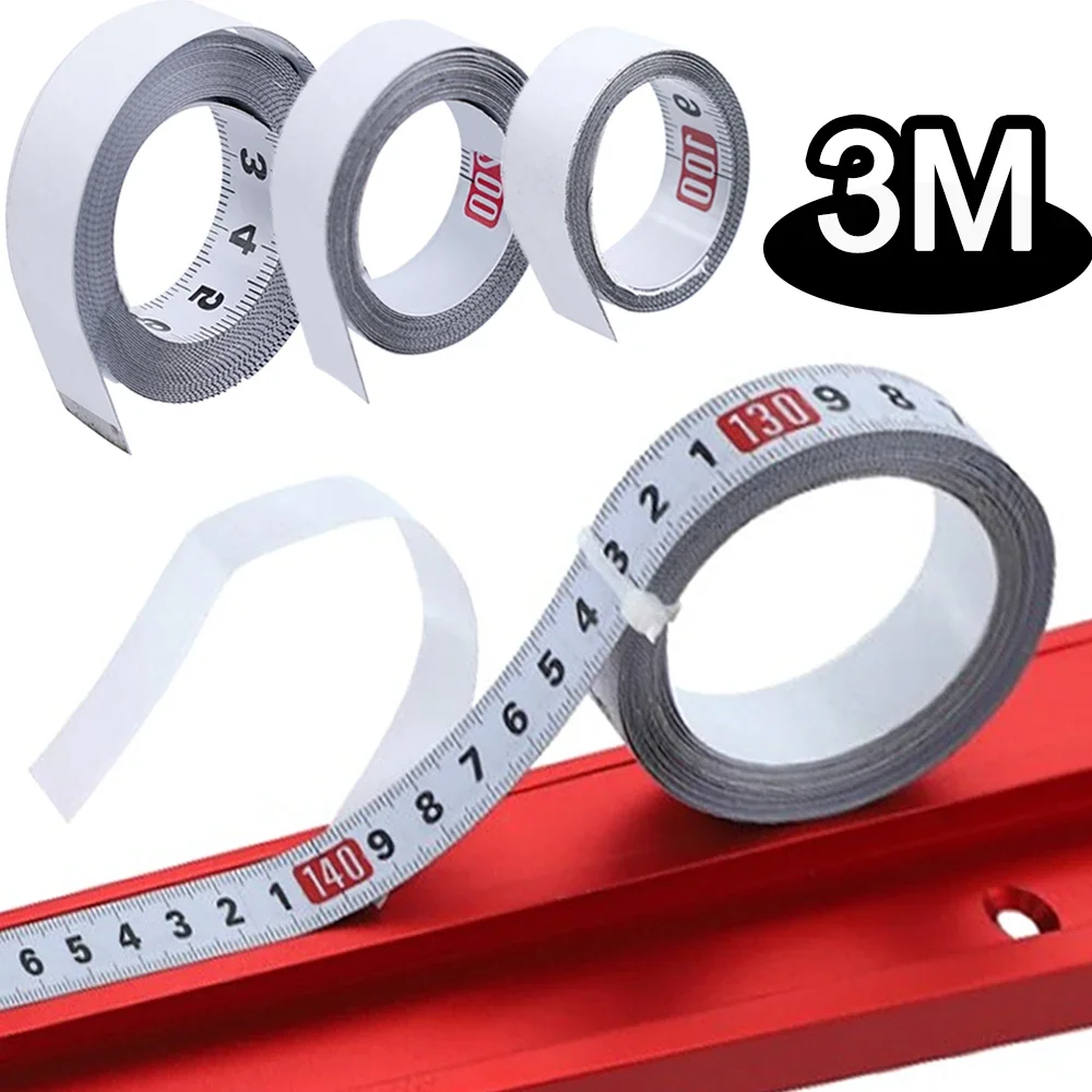 Самоклеящаяся измерительная лента из нержавеющей стали 3 м/рулон