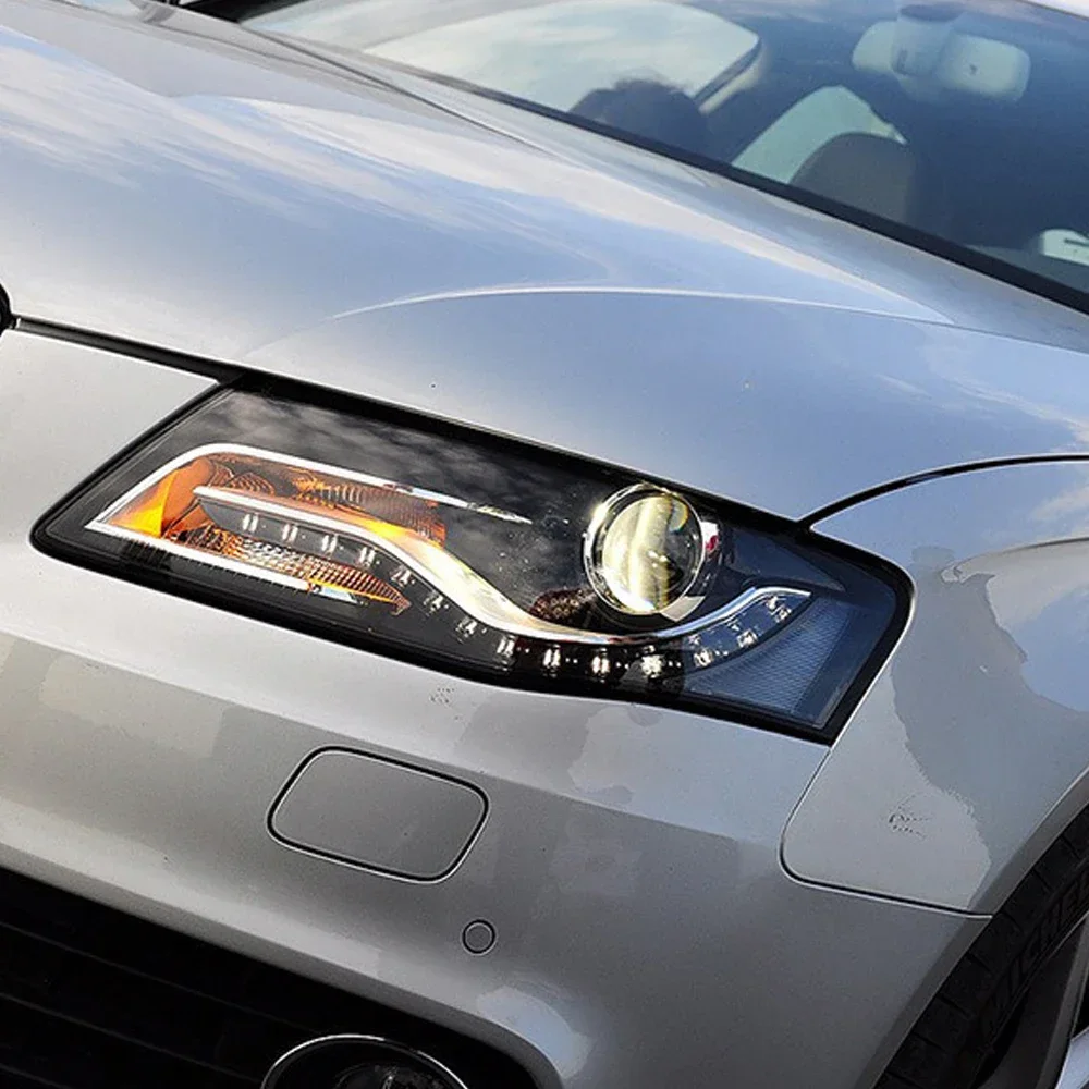 Стайлинг автомобиля фары для Audi A4 2009 10 11 12 B8 светодиодные проектор объектив DRL