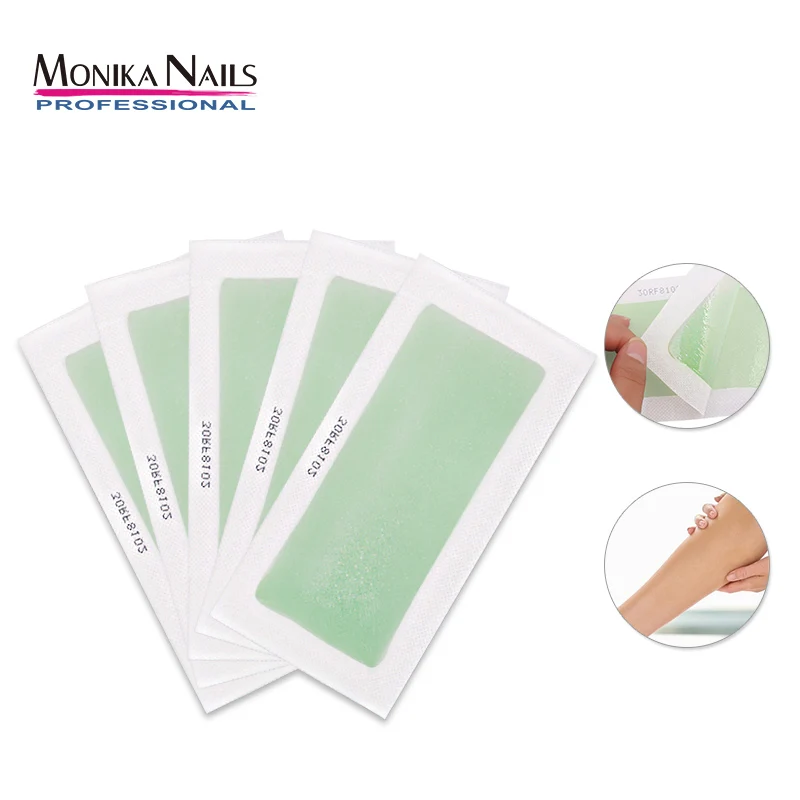 

Hair Removal Wax Depilation Paper For Legs/Bikini/Arm/Neck Double Side Cold Wax Paper Depilation Women's Safe Wax Strips