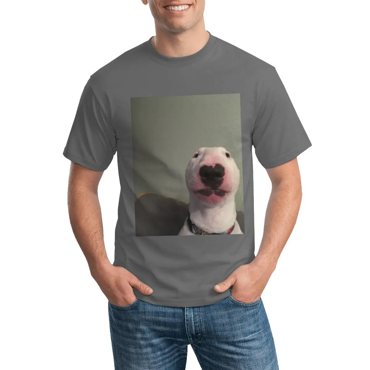 

Men Women T-Shirts Bull Terrier Casual T-Shirt Animal Premium Tee Shirt Big Size Tops