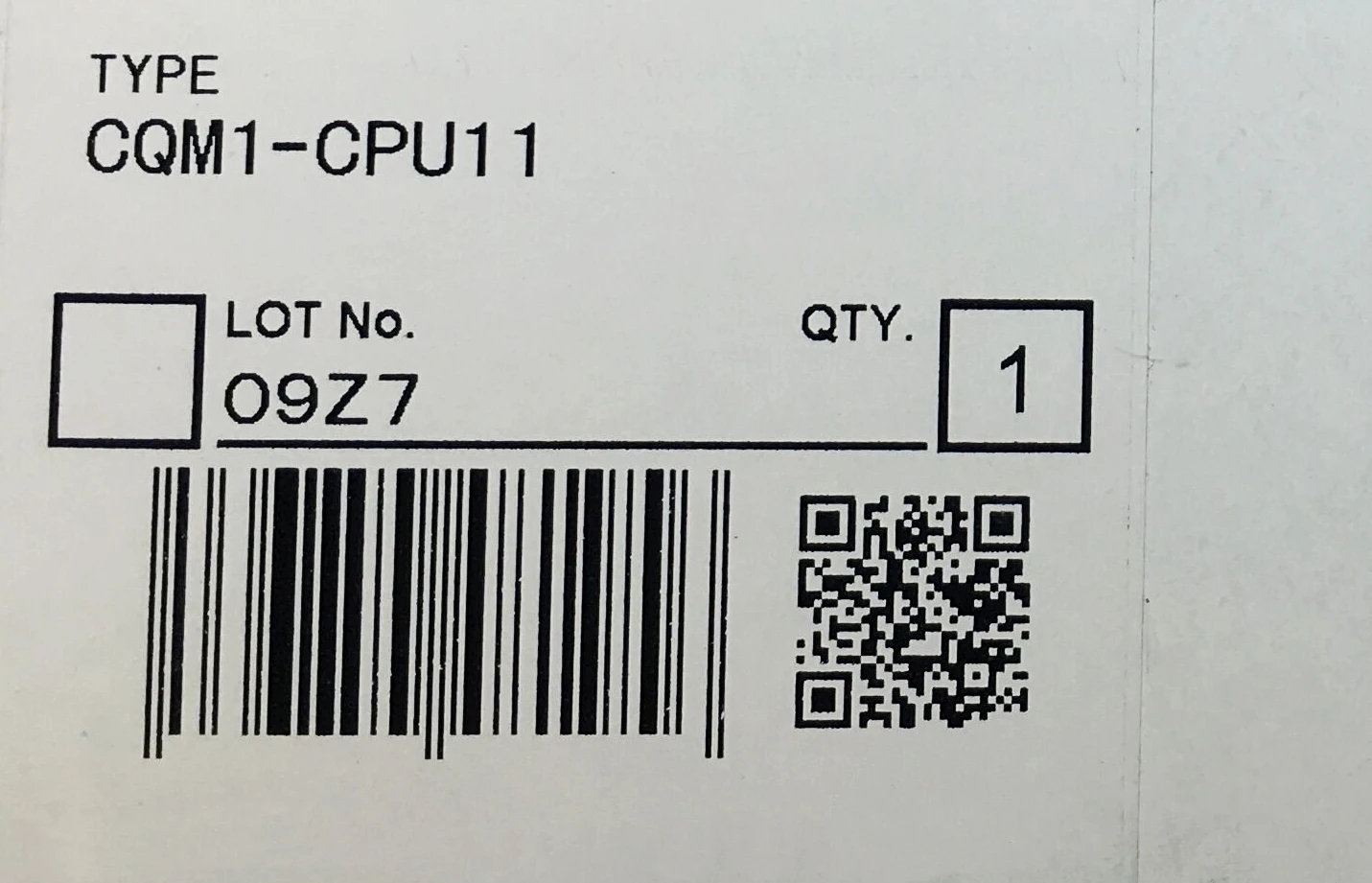 

CQM1-CPU11 Новый оригинальный телефон