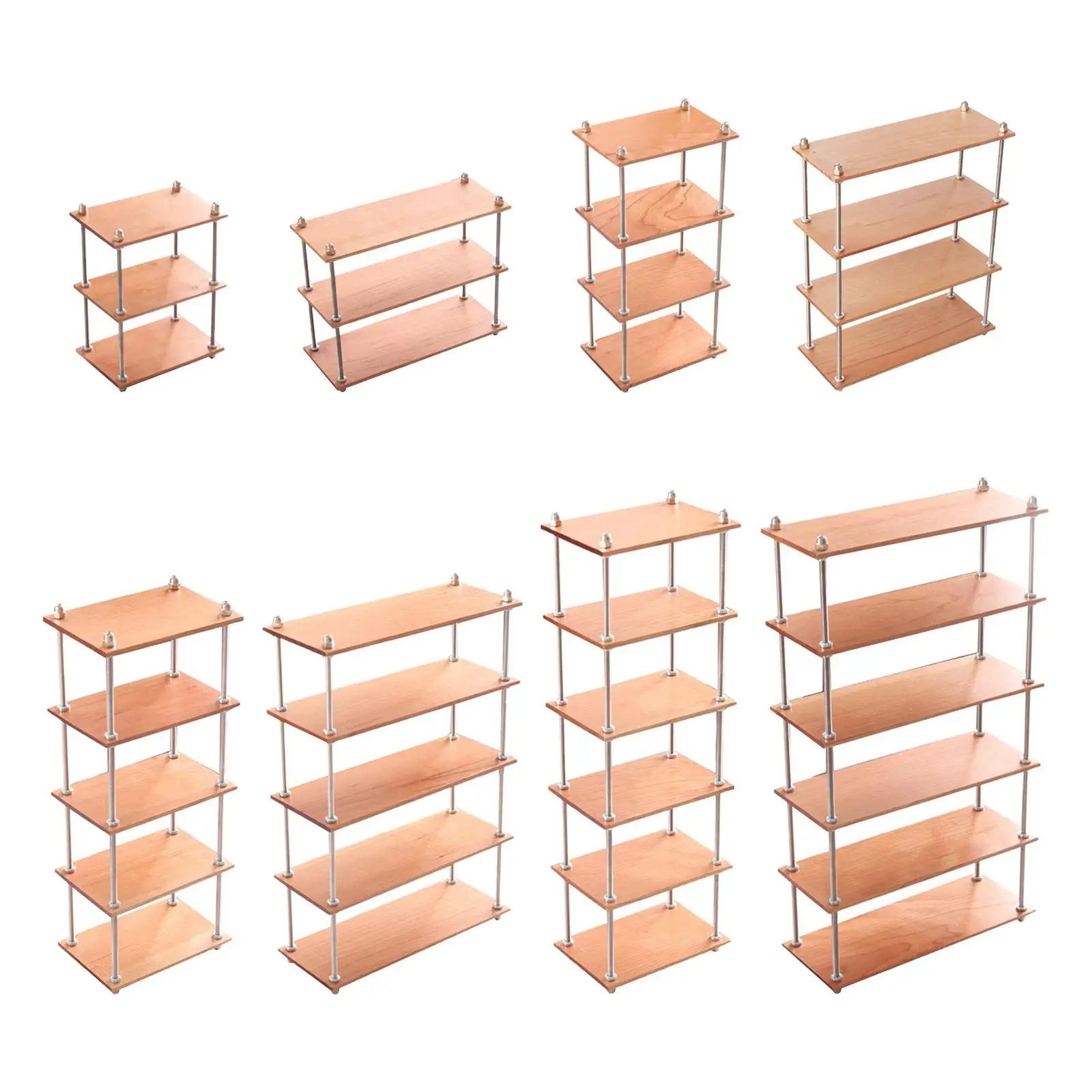 

1/6 Storage Shelf Scene Layout Props Miniature Furniture Decorative Furnishing