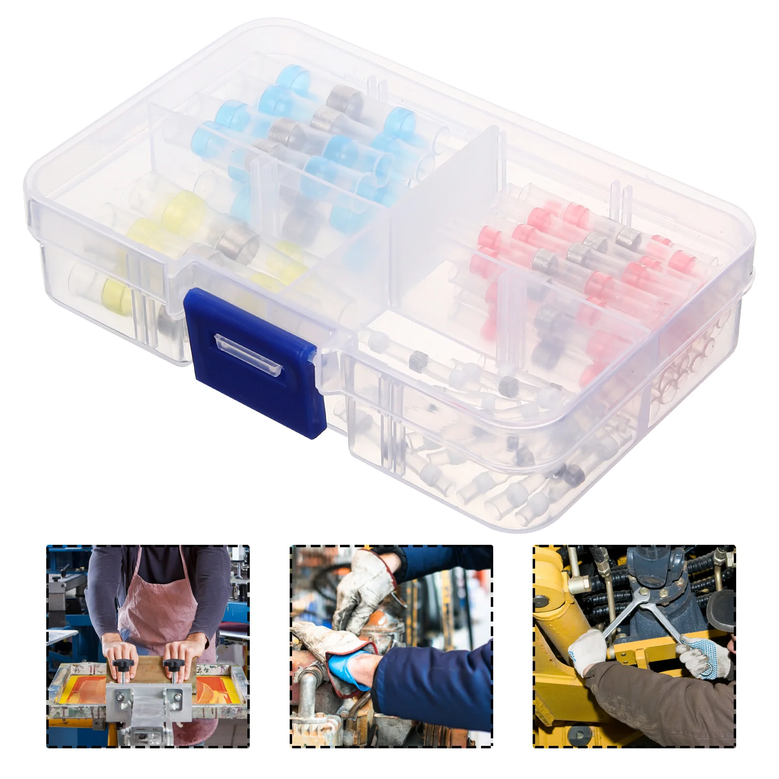 

Connectors Heat Shrink Wire Electrical Kit Solder Terminals Automotive Connector Marine Splice Stick Insulated Crimp Seal Spade