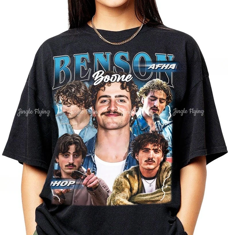Футболка Benson Boone толстовка хлопковый топ унисекс
