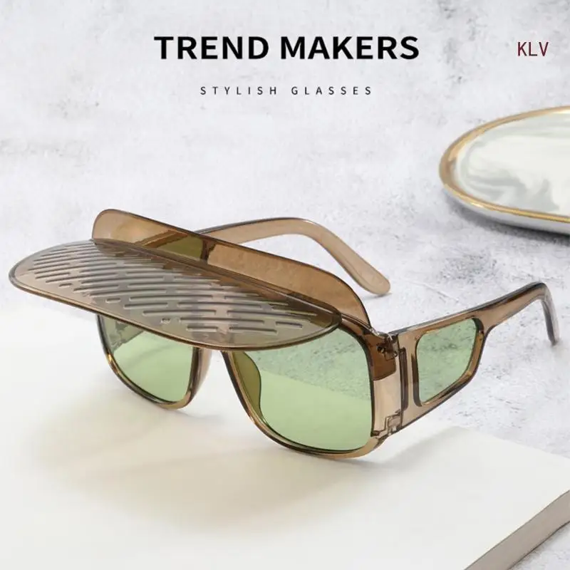 

Futuristic Oversized Sunglasses Disco-Style Wedding Party Photo Props Trendsetters Street Large Oversized Eyewear