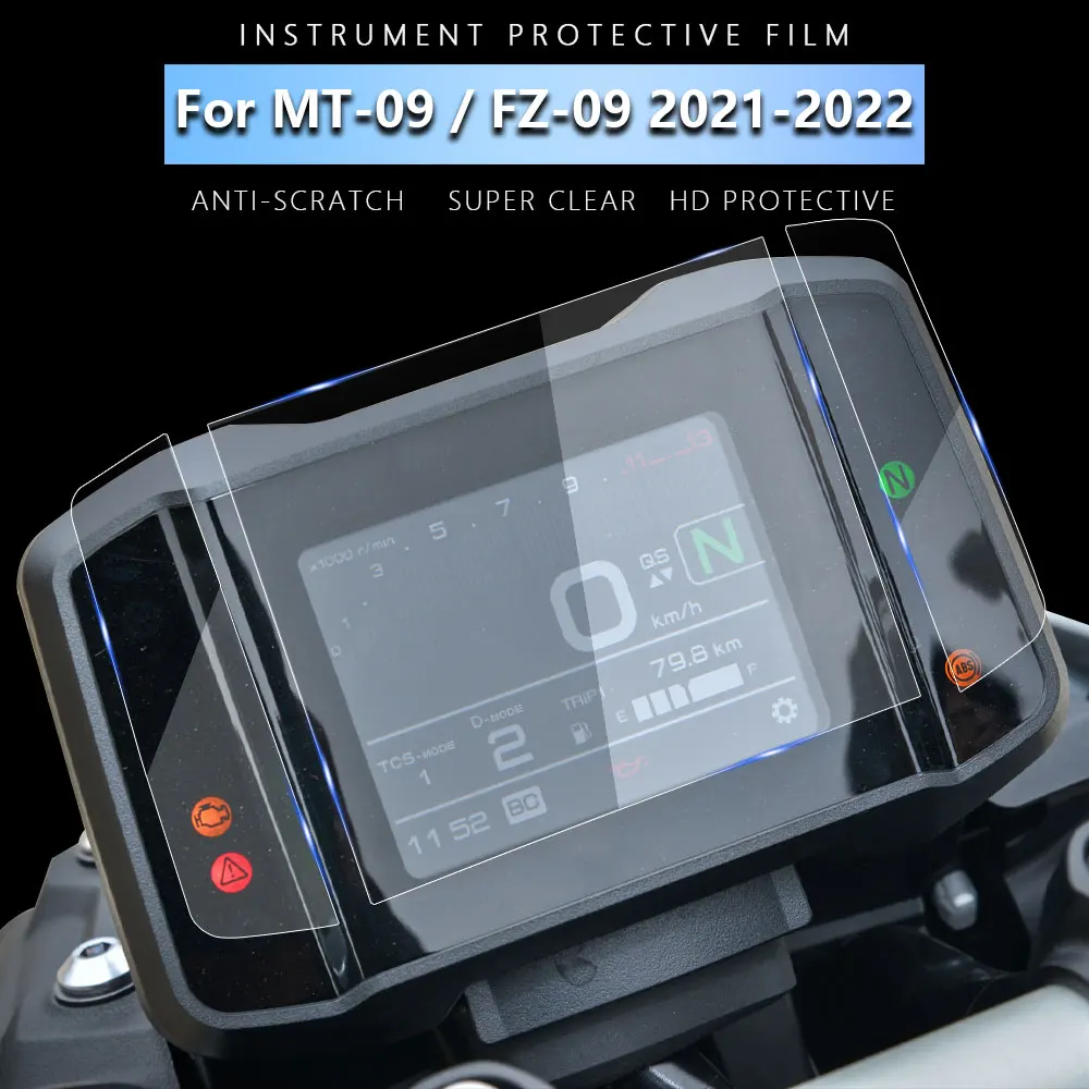 

Motorcycle Instrument Film Anti Scratch Screen Protector FZ 09 Accessories for Yamaha FZ-09 FZ09 MT-09 MT09 MT 09 SP 2021 2022