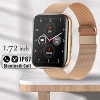 2022 ladies smart watch men women full touch bluetooth call fitness tracker watch waterproof sport smartwatch for android apple