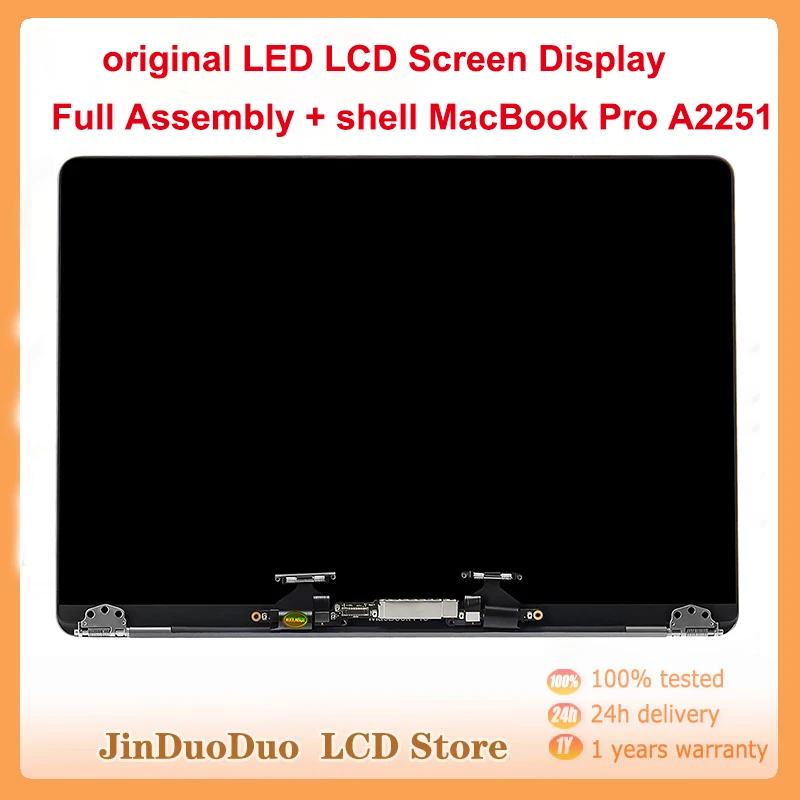 

Original New LCD Screen Display Replacement for Apple MacBook Pro Retina 13" A2251 2020 Full Assembly With Shell