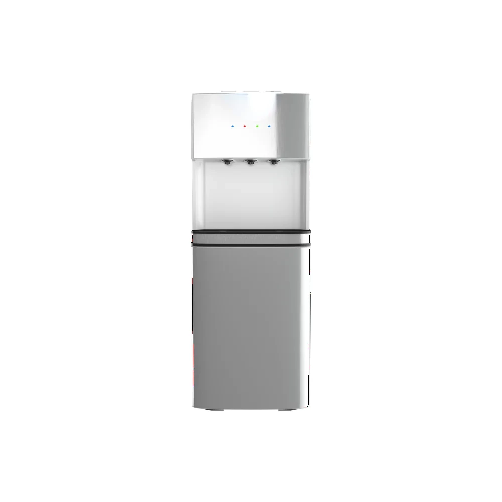 

Bottom Load Water Dispenser in Silver, Providing 40-48° F Cold Water Temperature,