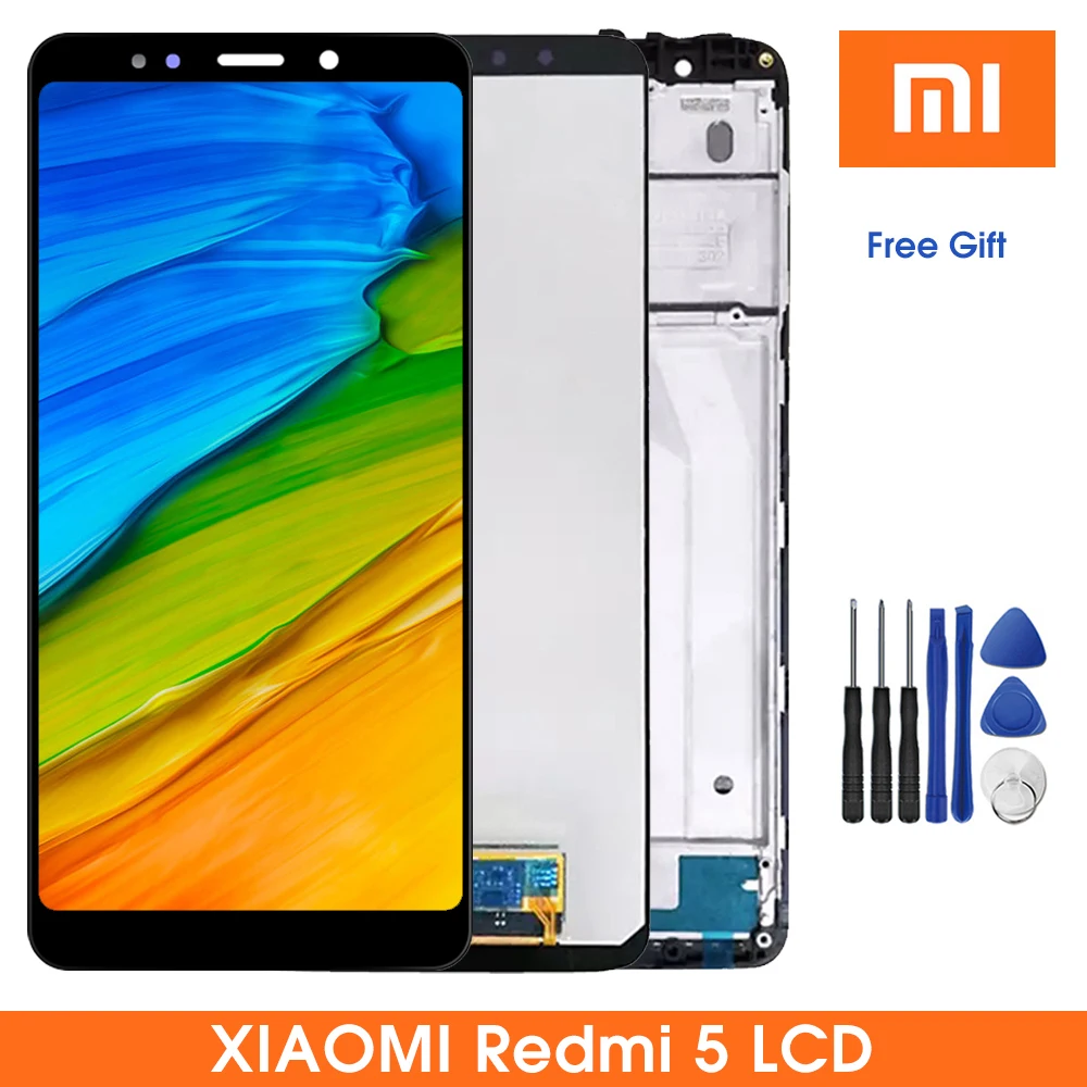 

5.7"LCD Display For XiaomiRedmi 5 LCD Display Touch Screen AssemblyReplacementFor Redmi5 MDG1 MDTI MDI1 LCD HongmiDigitizer