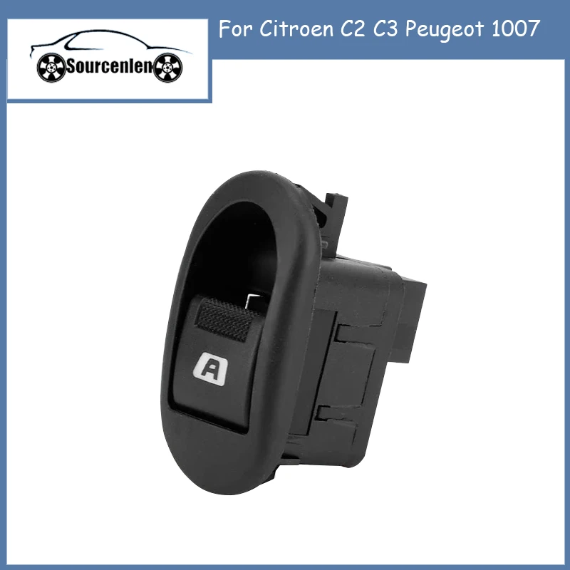 

For Citroen C2 C3 Peugeot 1007 Power Window Switch Electric Window Button 6554.L7 Car Accessories 6554L7