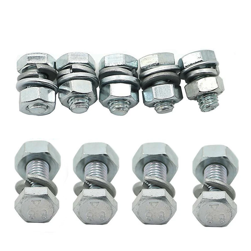 

8X Motorcycle Rim Bolt For Honda CT70 1969-1982 1991-1994 Bolts Screw Screws Kit Hub nuts Kit