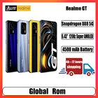 Смартфон Realme GT с глобальной прошивкой, 888 Гц, 120 дюйма, FHD +, AMOLED65W, 64 мп