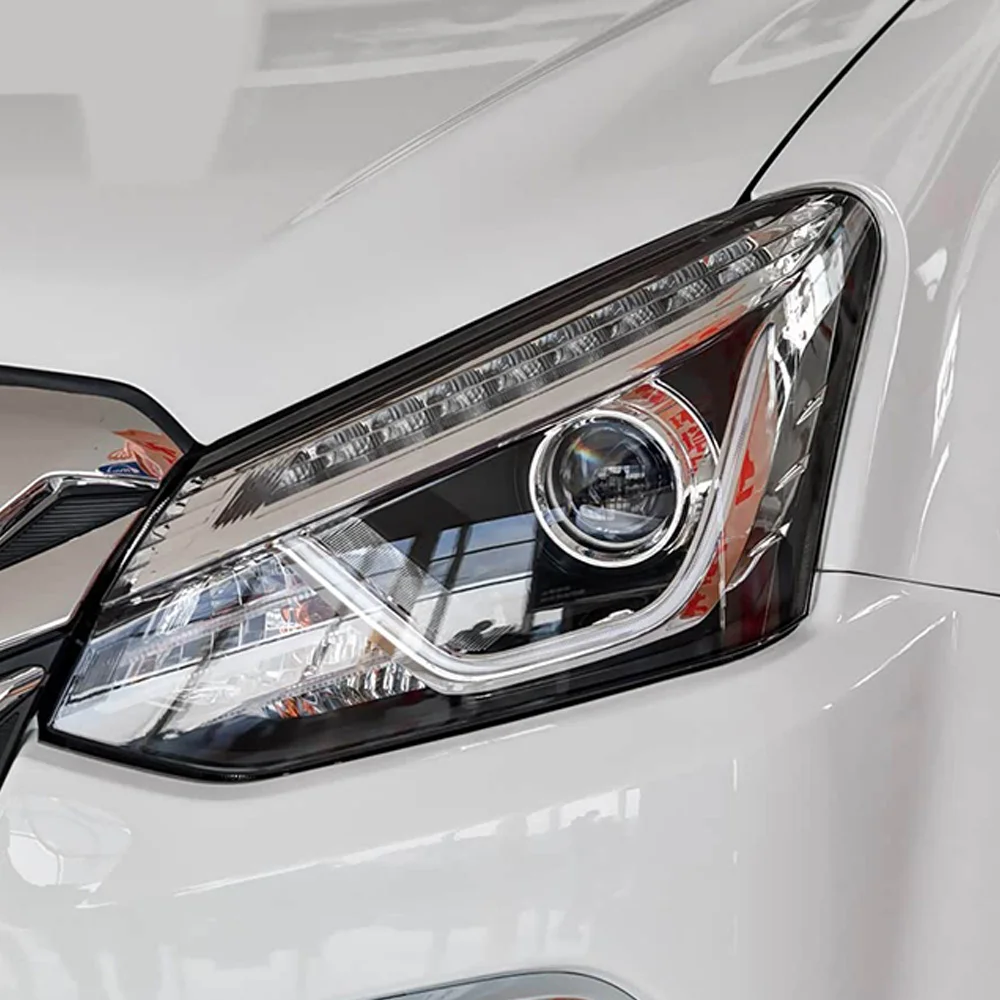 Для Isuzu MU-X 2018-2022: Прозрачный кожух фары, корпус фары, плафон, сменный линзовый элемент из плексигласа (замена оригинальной линзы) (art.: 3920dc6292c5f) - 3920dc6292c5f