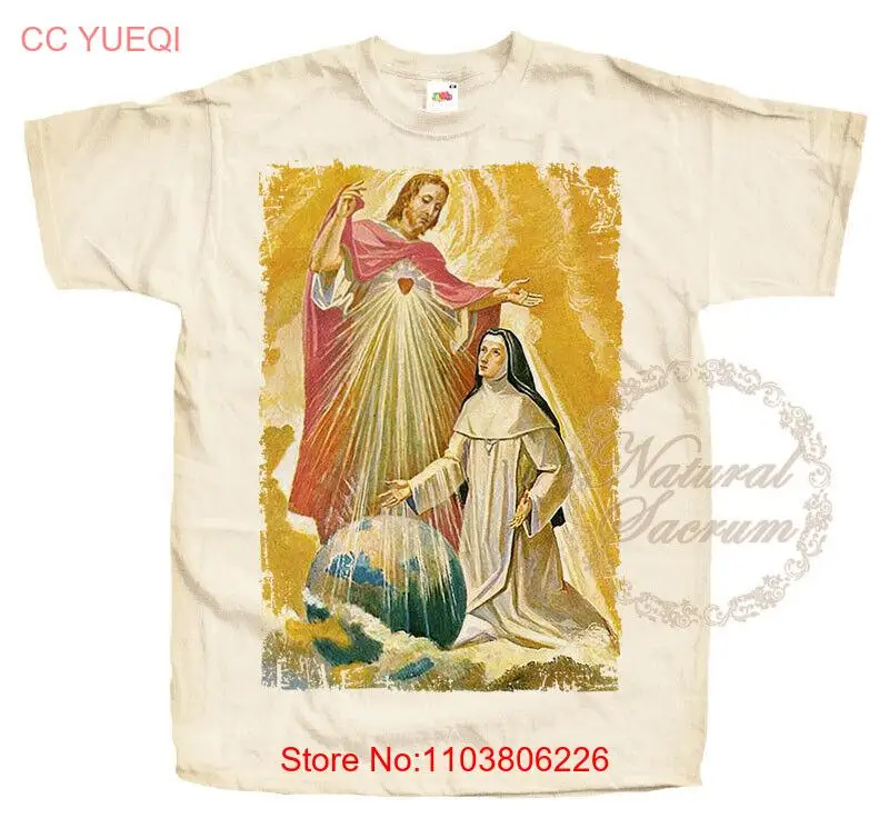 Тройник в винтажном стиле с изображением Иисуса Христа и сына бога V52 размеров S -