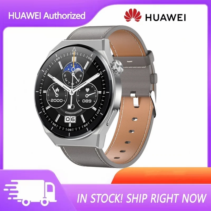

2023 Huawei Watch GT3 MAX AMOLED Men Custom Dial Answer Call Sports Fitness Tracker Waterproof Smartwatch for Xiaomi PK GT 3 Pro