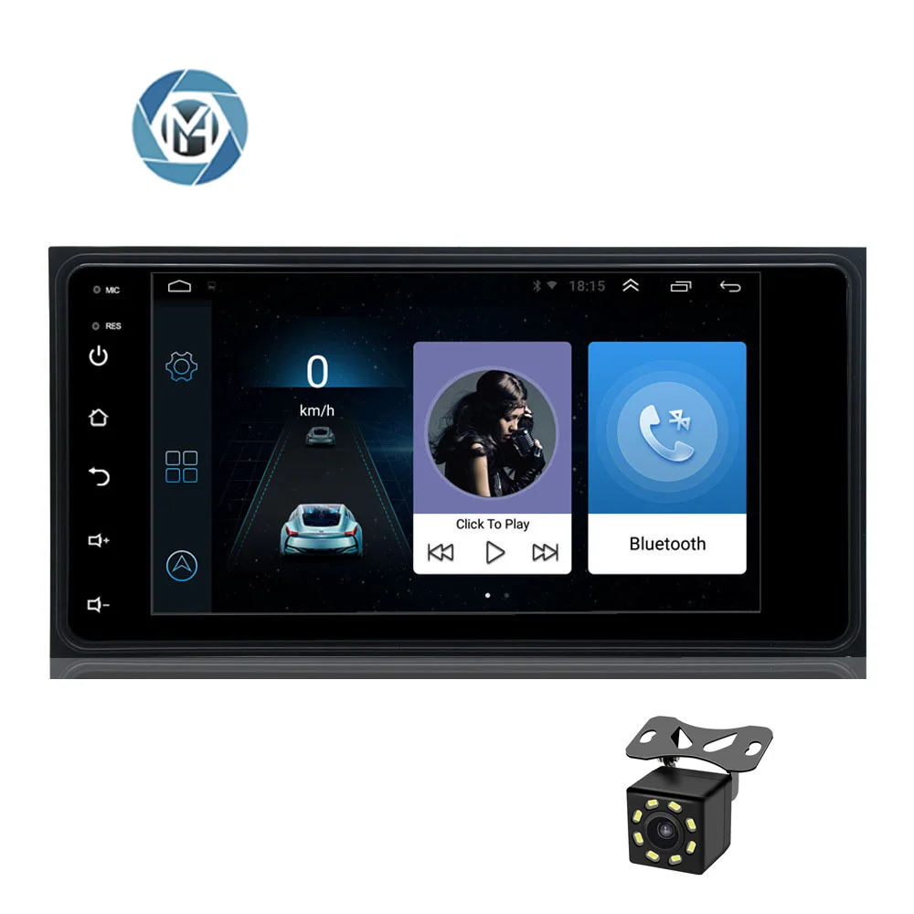 

Universal Radio For TOYOTA Corolla Android 7 Inch 2Din Video Touch Car Multimedia Player GPS Navigation Car DVD Player