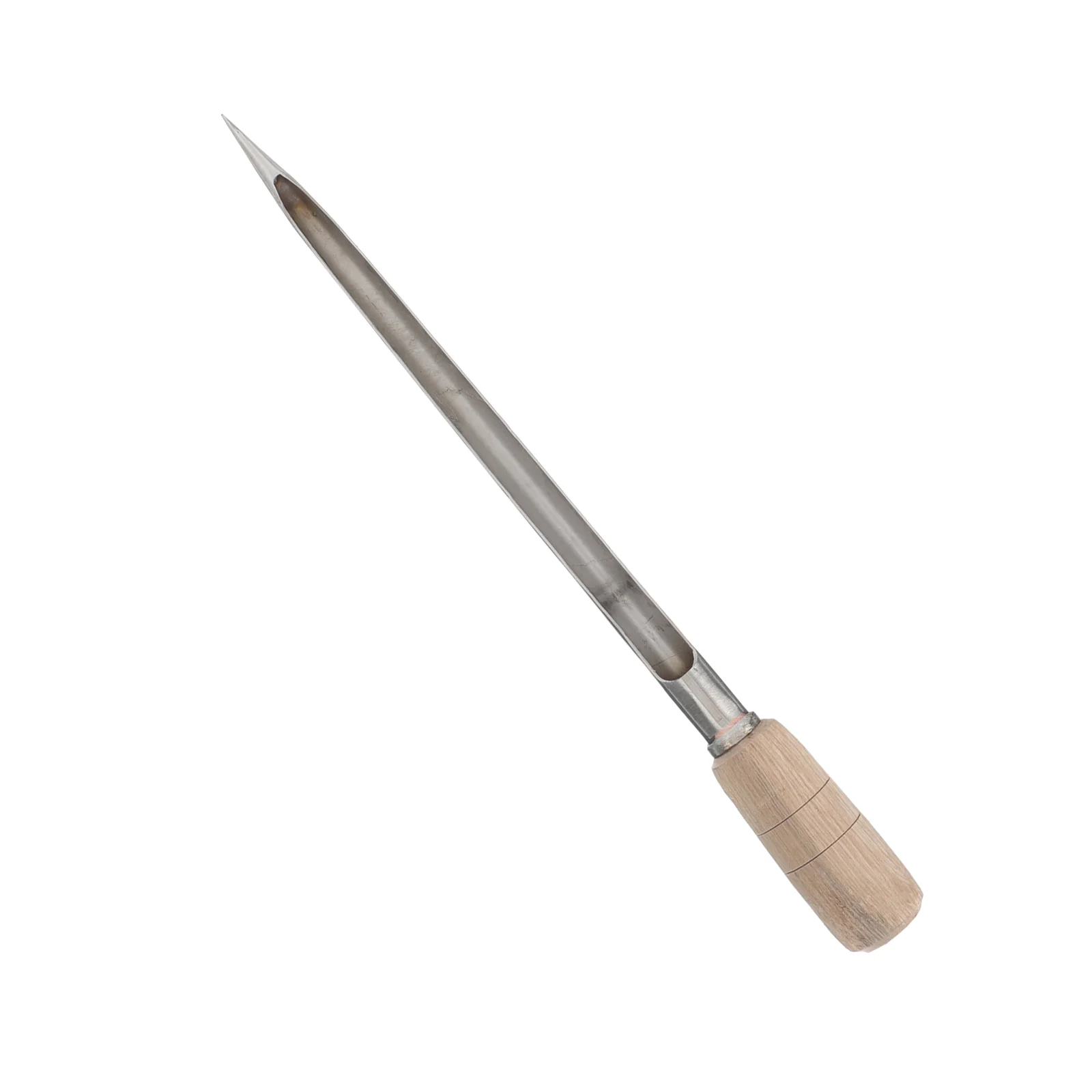 

Stainless Steel Closed Sampling Spear Wooden Handle Grain Probe Sampler