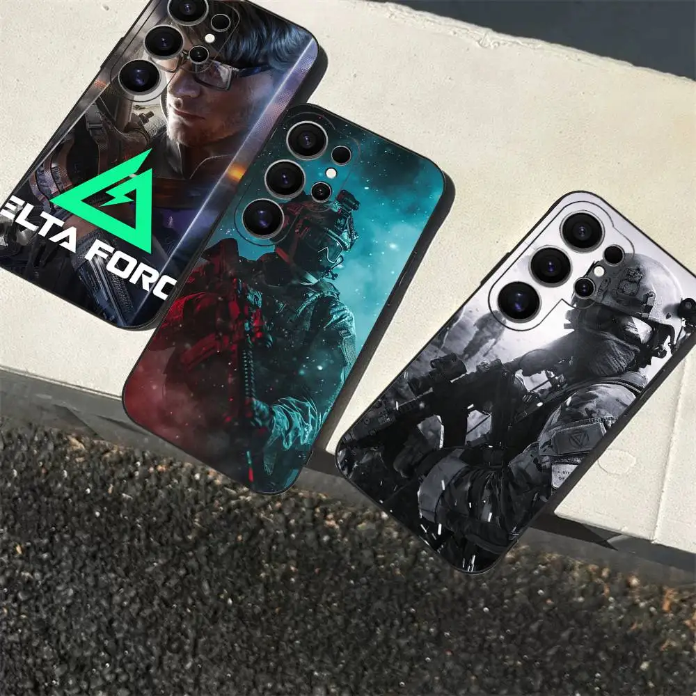 Фото Чехол для телефона с изображением тактического шутера Delta Force для Samsung S 24 Fe 25 Ultra Plus 20 Lite 21 30 22 23 24 22 Ultra 5G Fundas №5