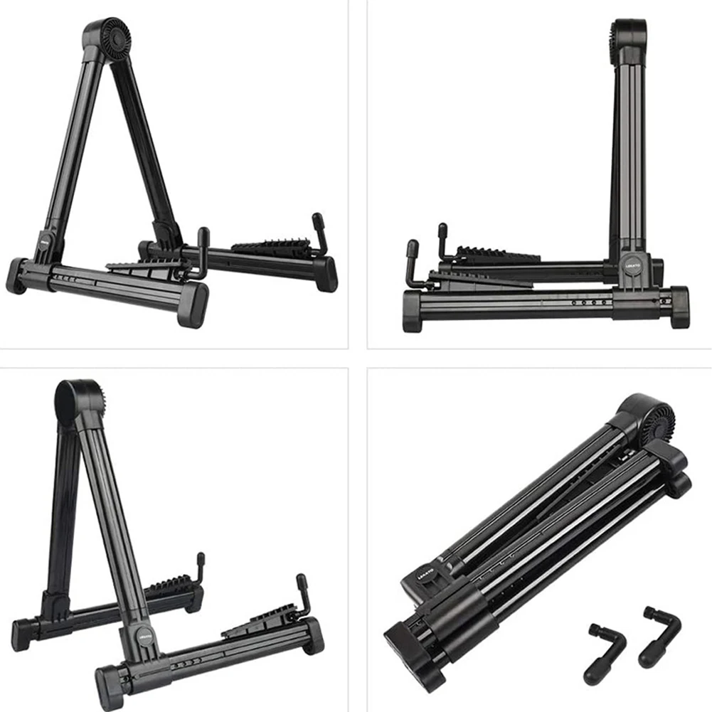 

Professional Electric Guitar Stand Universal Folding Electric Acoustic Bass Stand A-Frame Musical Rack Holder Guitar Accessories