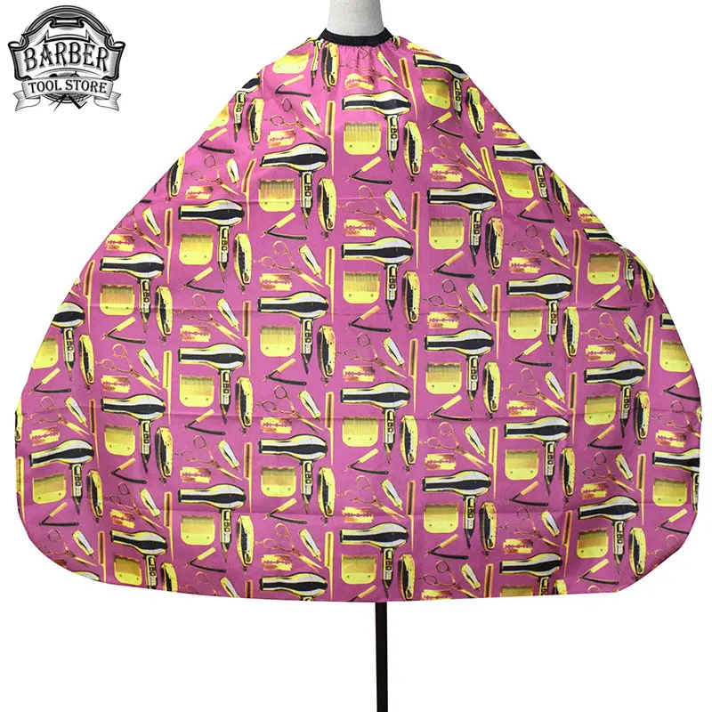 

Professional Hair Cutting Cape Barber Cloth Barber Apron Hairdressing Capes Hair Waterproof Cloth Salon Hair Styling Tools