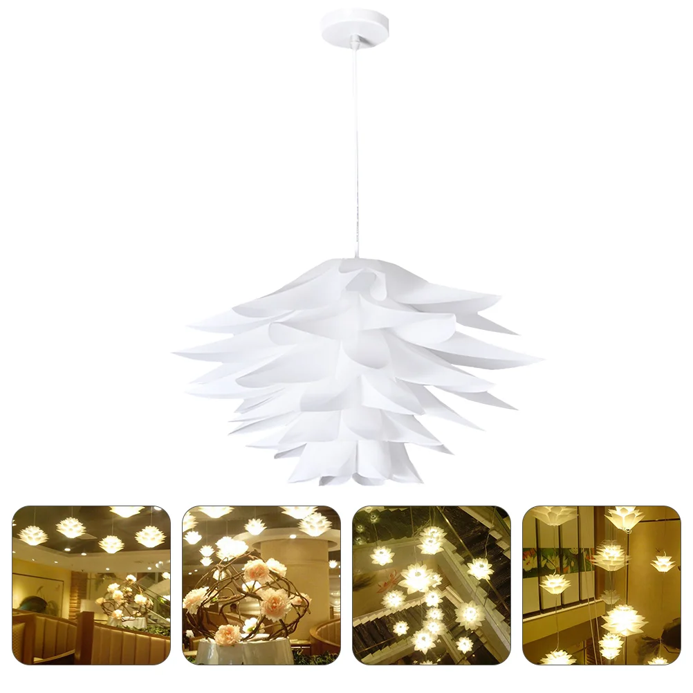 

Chandelier Decorative Ceiling Light Lotus Droplight LED Lamp Pendant Shade Floor Lamps