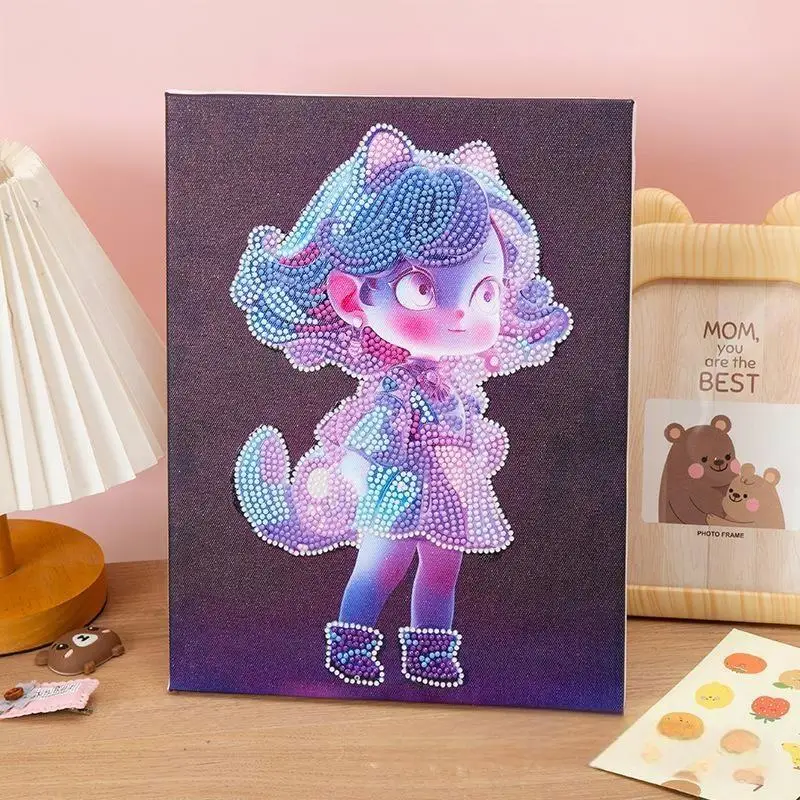 23 см * 30 светящаяся в темноте принцесса алмазная живопись DIY детский мультфильм