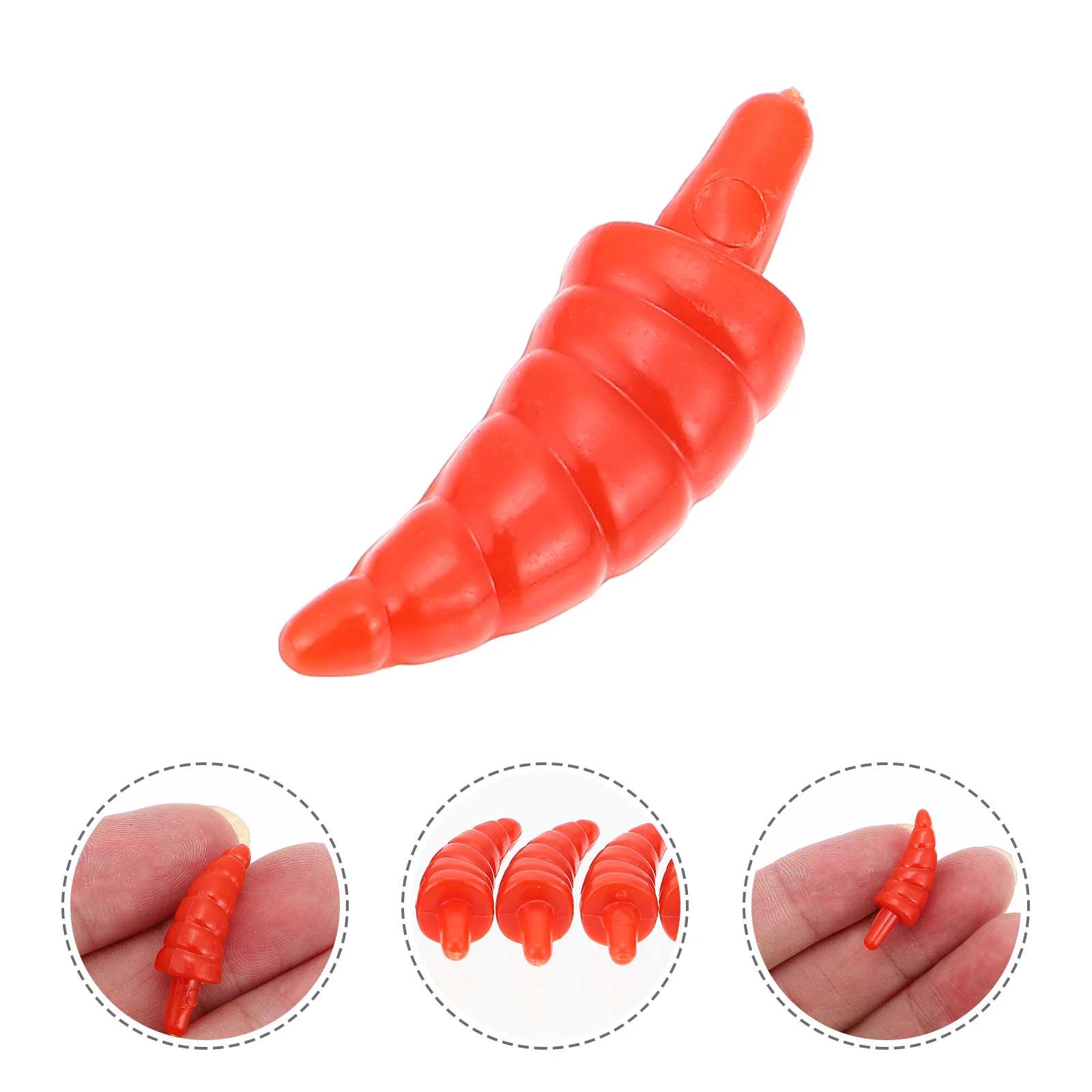 

Snowman Nose Noses Carrottoy Diycrafts Craft Mini Accessories Carrots Safety Winter Supplies Christmas Making Ornament Red Kit