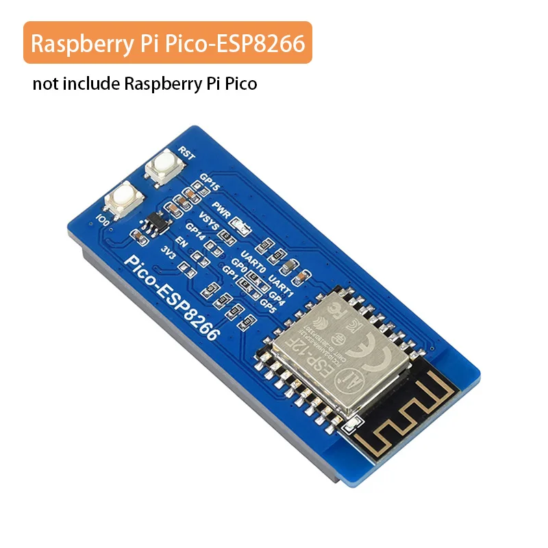 ESP8266 Wi-Fi модуль для Raspberry Pi Pico поддерживает STA AP + режим TCP/UDP протокол встроенный