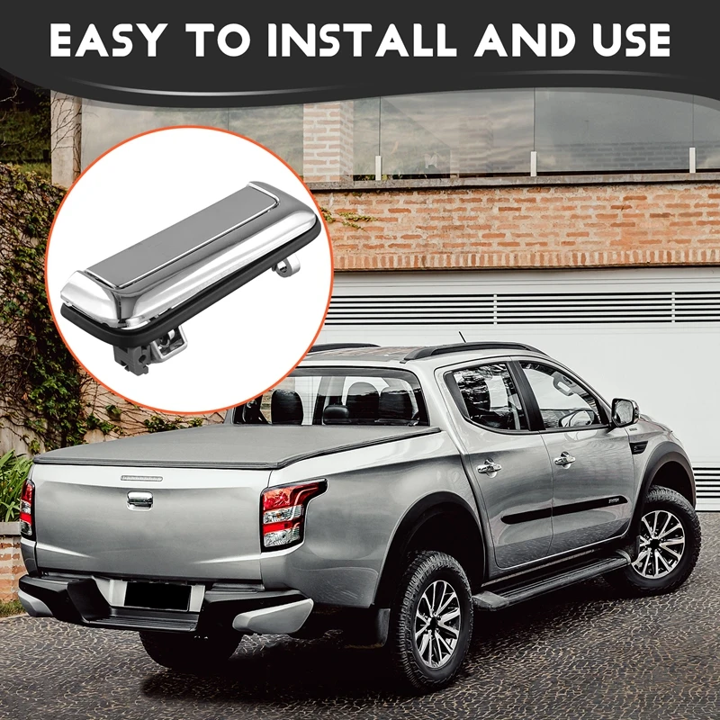 Задняя дверь с наружной ручкой для пикапа Mitsubishi L200 Triton KL1T KL2T KL3T KL4T 2016 2017 2018 5746A153